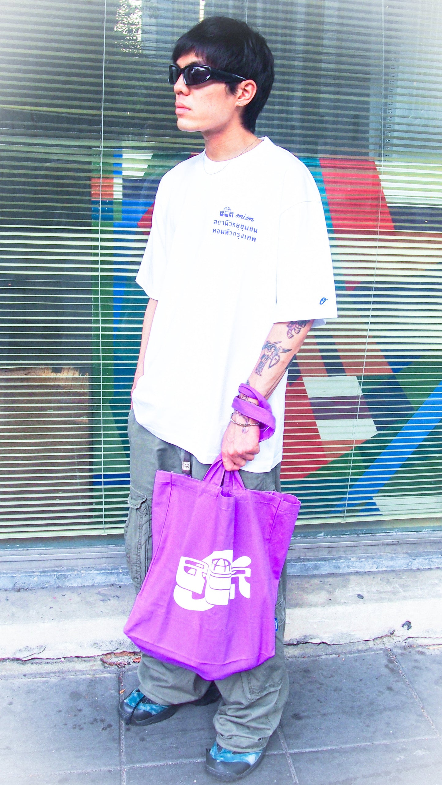 BCR X Onion - Purple Tote