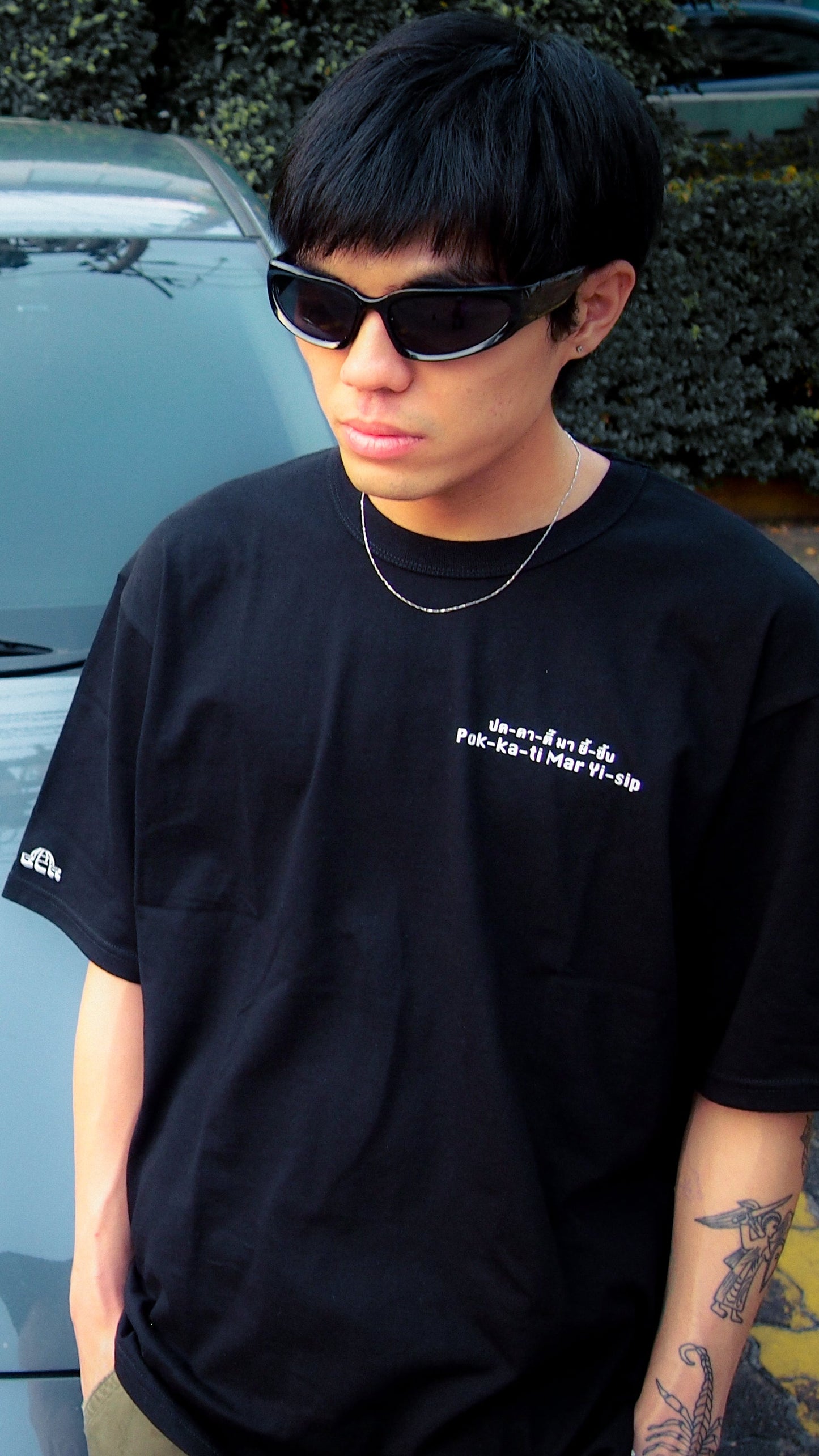 BCR X Onion Black Pokati T Shirt